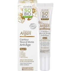 So'Bio Etic Creme Anti-Envelhecimento Lábios Contorno dos Olhos 15ml