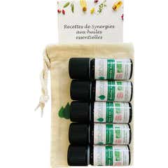Voshuiles Kit Les 5 Óleos Essenciais Indispensáveis Bio