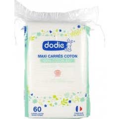Dodie Maxi Quadrados de Algodão Orgânico 60unts