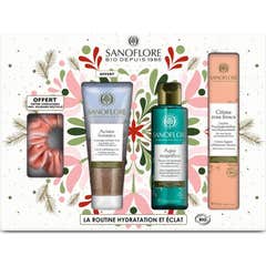 Sanoflore Coffret Natal Rotina de Hidratação e Brilho Bio