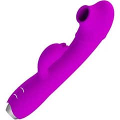 Pretty Love Regina Vibrador-Sugador Recarregável Roxo 1 Unidade
