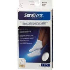 Sensifoot meia curta cor branca TS 1ud