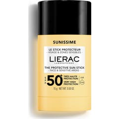 Lierac Sunissime Stick Protector Rostro & Zonas Sensibles SPF50+ 15 g