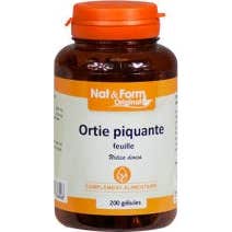 Nat Form Stinging Nettle Leaf 200 Capsules