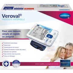Hartmann Veroval Tensiomètre de Poignet Connecté