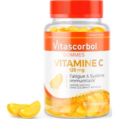 Vitascorbol Vitamina C 125g 60gummies