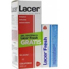 Lacer Pack Elixir Bucal 500ml + Lacer Fresh Gel 35ml