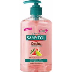 Saboneteira Sanytol Antibacteriana para Mãos de Cozinha 250ml