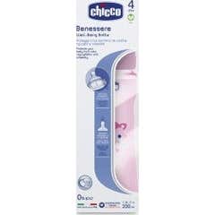 Chicco Biberon Wp Pp Rosa 330 Silicone Rapido Fluxo