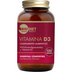 Waydiet Natural Vitamina D3 100comp