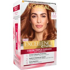 L'Oreal Kit Excellence Creme Colour N7.7 Iced Caramel