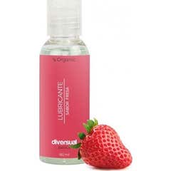 Lubricante Orgánico Fresa Diversual 60ml