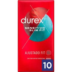 Preservativos Durex Sensitive Slim Fit 10pcs Preservativos Durex Sensitive Slim Fit 10pcs