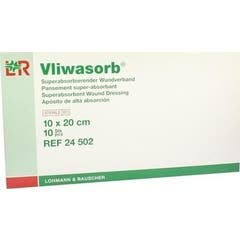 Vliwasorb Pro Apósito de Alta Absorção 10cmx20cm 10uds