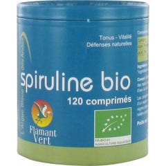 Flamingo Verde Espirulina Orgânico 120comp