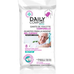 Disfarma Daily Comfort Luvas Corporais Seniores 8 peças