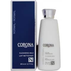 Leite de Limpeza Facial Corona De Oro para Pele Normal 200ml