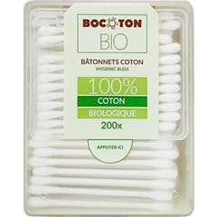 Bocoton Sticks Organic 200uds