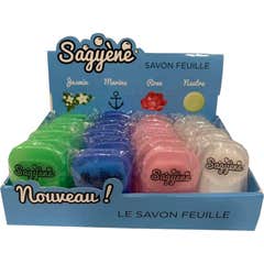 Sabonete Sagyene Leaf Pink 30uds