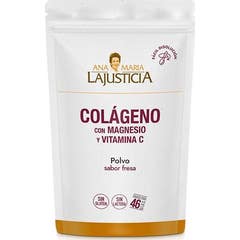 Ana Maria Lajusticia Colagénio com magnésio e vitamina C sabor morango 350g Ana Maria Lajusticia Colagénio com magnésio e vitamina C sabor morango 350g