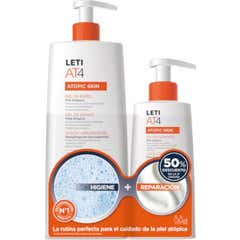 LetiAT4 Pack Gel de Banho 750ml + Leite para o Corpo 250ml