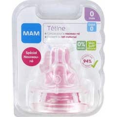Mam Tétine Débit 0 Extra Lent  Silicone 2und MAM,