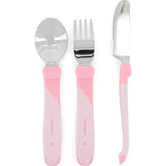Faqueiro Twistshake Conjunto Rosa 12 Meses