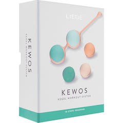 Conjunto de Bolas de Menta Chinesa de Pêssego Liebe Kewos