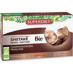 Super Diet Shiitake Shiitake Organic Reishi Ma?tak? 20 ampolas
