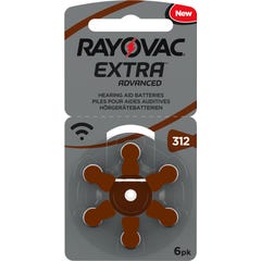 Bateria Rayovac L312Za-6 Plaq6