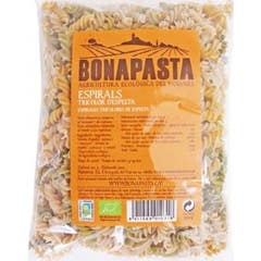 Bonapasta Espirales Tricolor de Espelta Eco 500g