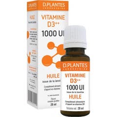 D.Plantas Vitamina D3++ 1000 Ui Óleo 20ml