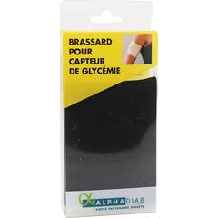 AlphaDiab Colore Manguito Glucómetro Negro TL 1ud