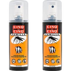 Cinq Sur Cinq Spray Família Anti-Mosquitos 2x100 ml