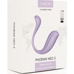 Svakom Phoenix Neo 2 Interactive App Bullet Vibrator Violet 1 Unidade
