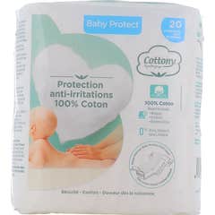 Cottony Baby Protect Coton 20uds