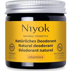 Niyok Vitamina Desodorizante Antitranspirante 2 em 1 40 ml