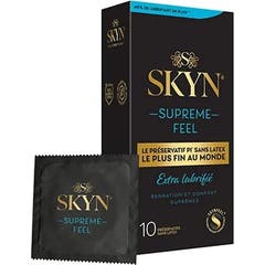 Skyn Supreme Feel Extra Lubrificado Preservativo 10 Unidades