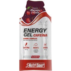 Nutrisport Energy Gel Cereja Cola Cafeína 80mg 35g