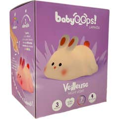 BabyOOps! Luz Noturna Coelho 7 Cores 1 unid
