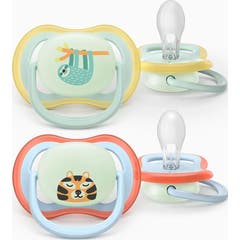 Philips Avent Ultra Air Nighttime 0-6M Lig Blue/Green 2 Unidades