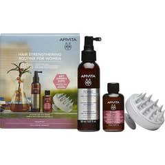 Apivita Pack Hair Strengthening Women Lotion + Tonic Shampoo