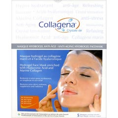 Collagena Mascarillas de Hidrogel Anti-idade 5uds