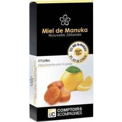Manuka Honey Pastilles IAA 10+ e Suco de Limão 20g balcões e empresas