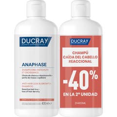 Ducray Anaphase+ Champô Antiqueda e Crescimento 2x400ml
