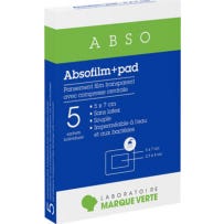 ABSOFILM+PAD PANELAS ADH 5X7CM 5X7CM 5