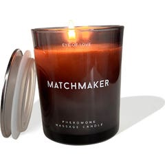 Eye Of Love Matchmaker Black Diamond Vela de Masaje Él 150ml