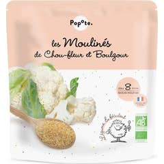Popote Alimentação Infantil Les Moulinés Couve-flor e Bulgur Bio 180 g
