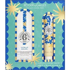 Roger & Gallet Vanille Soleil Set Água Perfumada + Creme Mãos