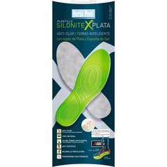 Plantillas Herbi Feet Silonitex Plata Caballero